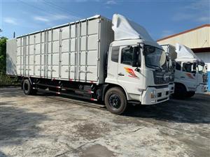 Xe tải thùng kín 9,7 mét chở Pallet Dongfeng Hoàng Huy